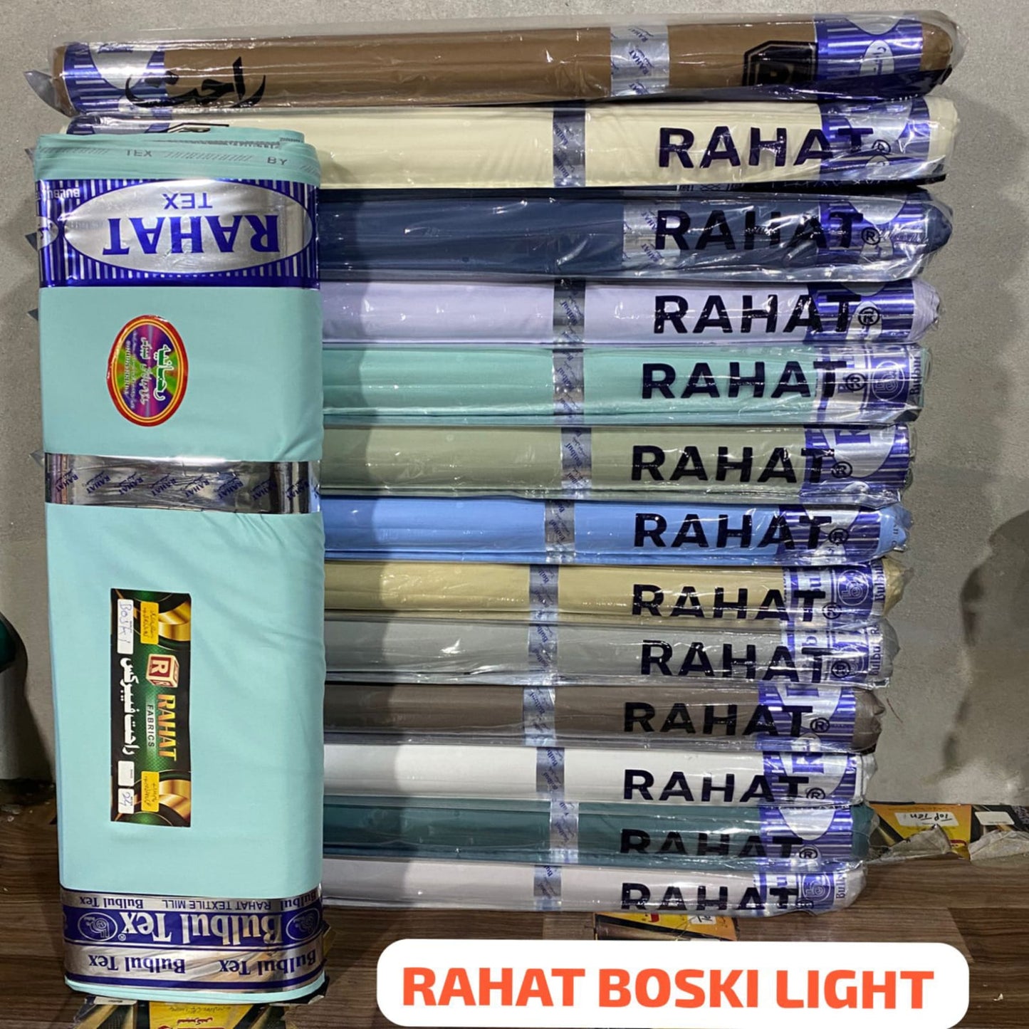 Bulbul Resham Light Color - Rahat Textile Fabric International