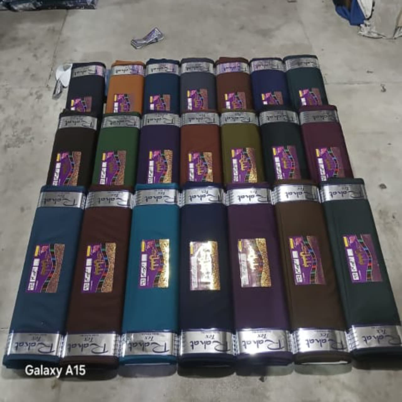 Rahat Boski Dark Color - Rahat Textile Fabric International