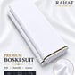 Rahat Imperial Boski - Aqua Blue - Pearl White