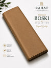 Rahat Imperial Boski - Aqua Blue - Camel Gold