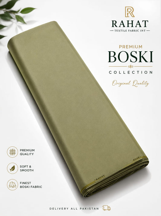 Rahat Imperial Boski - Aqua Blue - Olive Green
