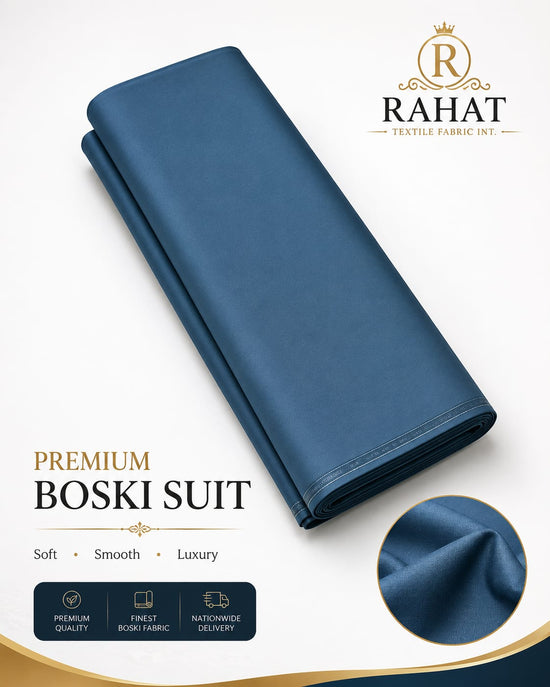 Rahat Imperial Boski - Aqua Blue - Steel Blue