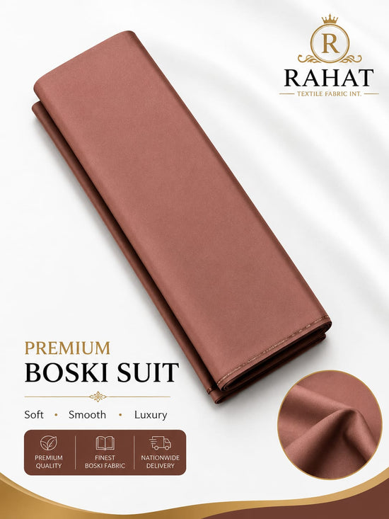 Rahat Imperial Boski - Aqua Blue - Copper Rose