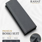 Rahat Imperial Boski - Aqua Blue - Charcoal Grey