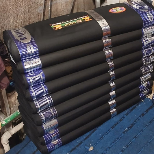 Bulbul Resham Black Color - Rahat Textile Fabric International