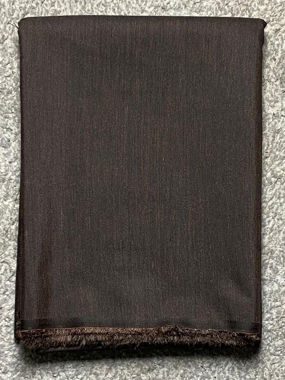 PASHMINA WOOL CHOCOLATE COLOR - Rahat Textile Fabric International