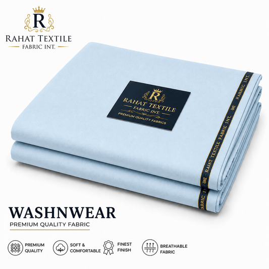 Pure Sooti WashnWear + Ice color - Rahat Textile Fabric International