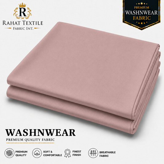 Pure Sooti WashnWear + Rose Wood - Rahat Textile Fabric International