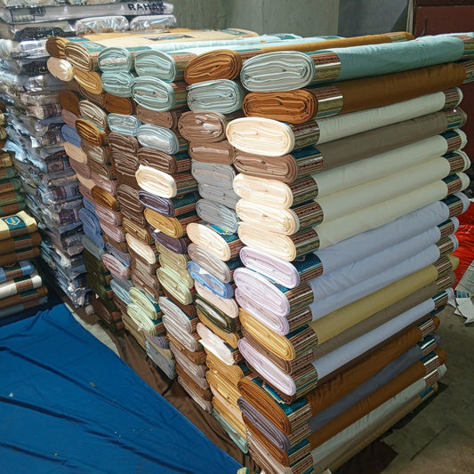 Rehmania Hard Finished Light Color - Rahat Textile Fabric International