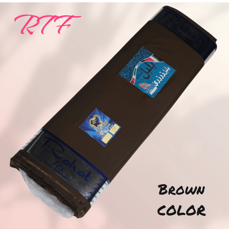 ZARZARI BROWN COLOR - Rahat Textile Fabric International