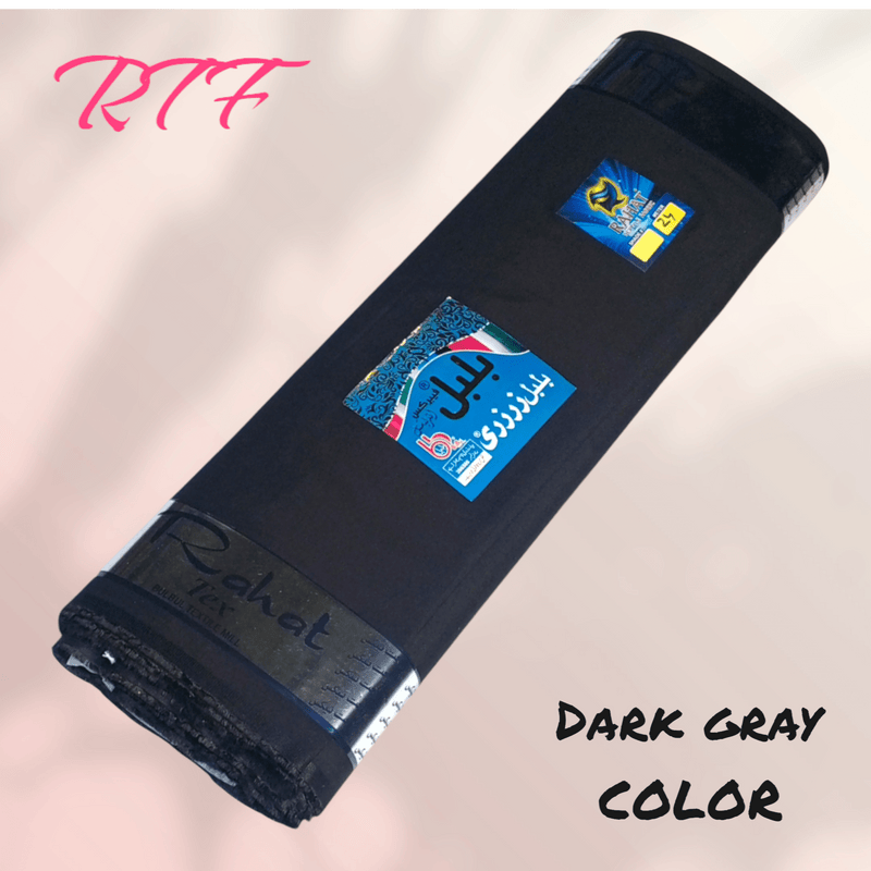 ZARZARI DARK Grey - Rahat Textile Fabric International